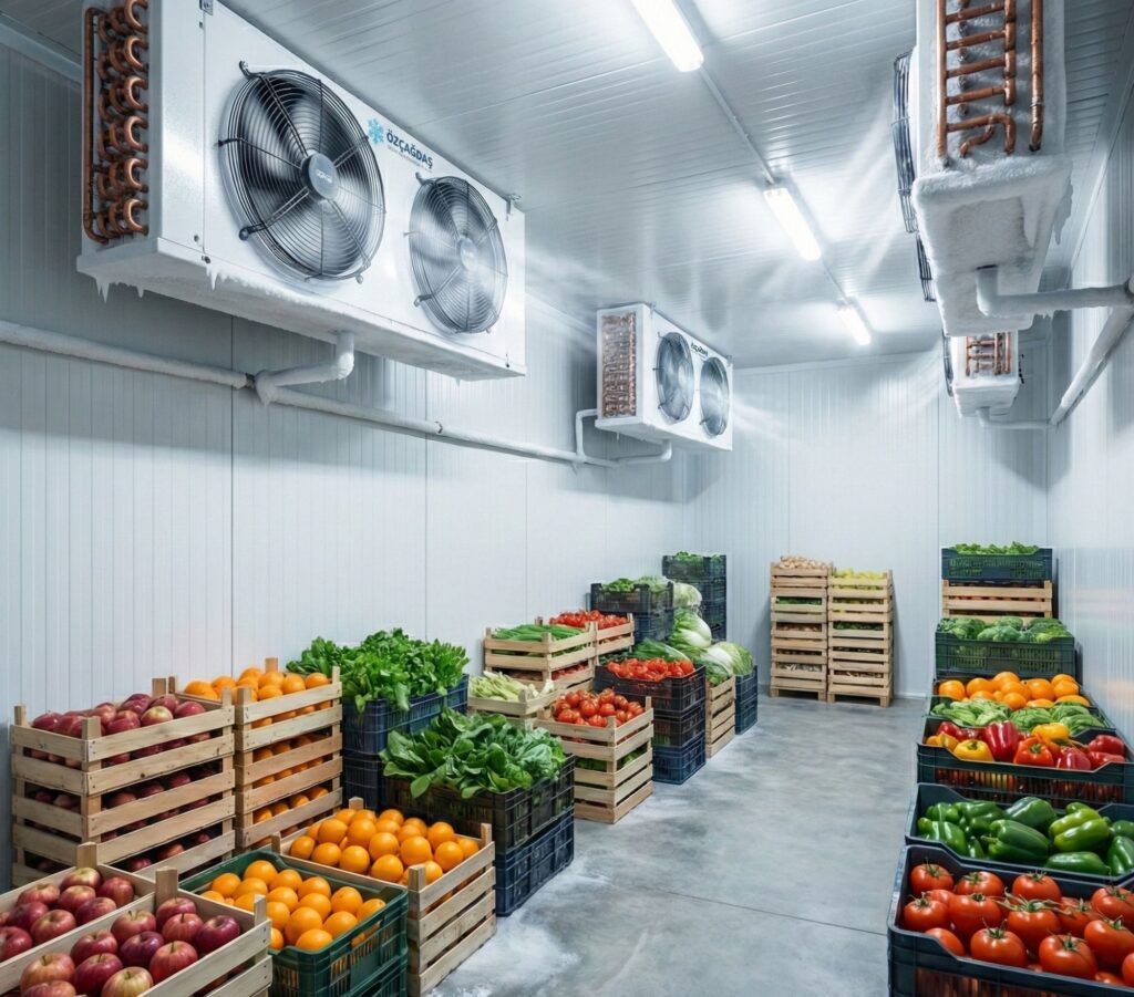 manav hal soguk hava depo sogutma özcagdas