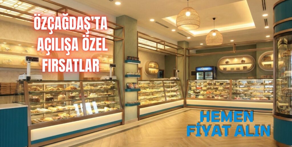 konya pasta market kasap tatlı dolabı